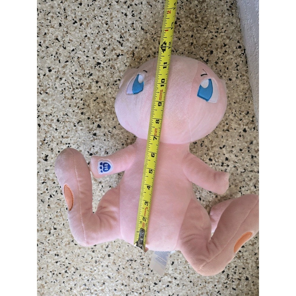 Build A Bear Mew Plush 11" Pokemon Pink Stuffed Animal Toy Alien BAB - Picture 8 of 9